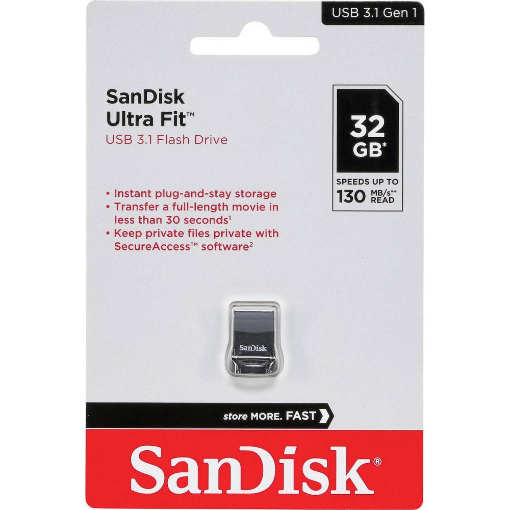 Sandisk Ultra Fit 32GB USB 3.1