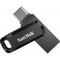 Sandisk Ultra Dual Drive Go 128GB USB 3.1 Stick με σύνδεση USB-C & USB-A Μαύρο