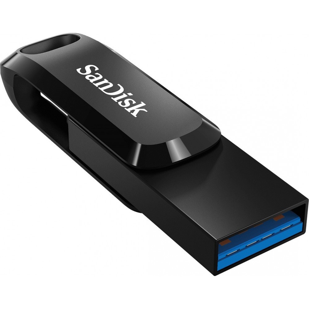 Sandisk Ultra Dual Drive Go 128GB USB 3.1 Stick με σύνδεση USB-C & USB-A Μαύρο