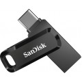 Sandisk Ultra Dual Drive Go 256GB USB 3.1 Stick με σύνδεση USB-A & USB-C Μαύρο