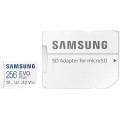 Samsung Evo Plus (2021) microSDXC 256GB Class 10 U3 V30 A2 UHS-I με αντάπτορα