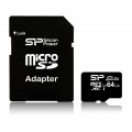 Silicon Power Elite microSDXC 64GB U1 with Adapter