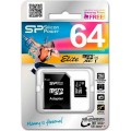 Silicon Power Elite microSDXC 64GB U1 with Adapter