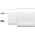 Samsung Φορτιστής Χωρίς Καλώδιο με Θύρα USB-C 25W Power Delivery Λευκός (EP-TA800N Bulk)