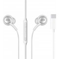 Samsung EO-IC100 Bulk In-ear Handsfree με Βύσμα USB-C Λευκό (Bulk)