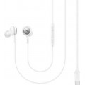 Samsung EO-IC100 Bulk In-ear Handsfree με Βύσμα USB-C Λευκό (Bulk)