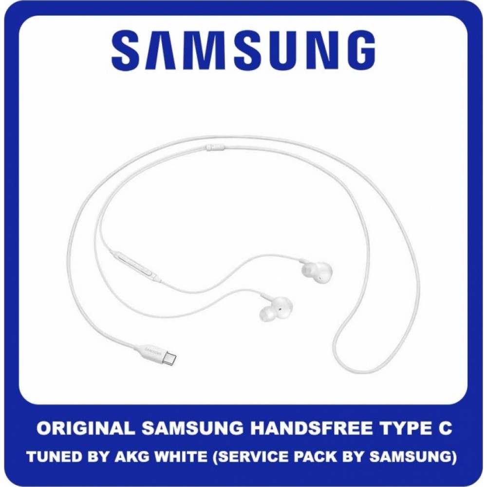 Samsung EO-IC100 Bulk In-ear Handsfree με Βύσμα USB-C Λευκό (Bulk)