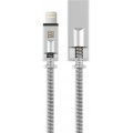 Remax Braided USB to Lightning Cable Silver 1m (Royalty)